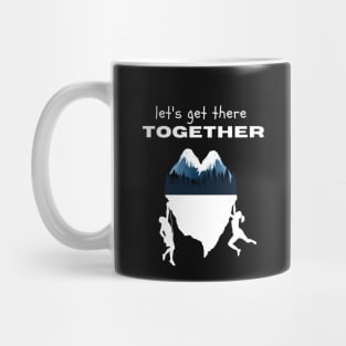 Climbing together Mug